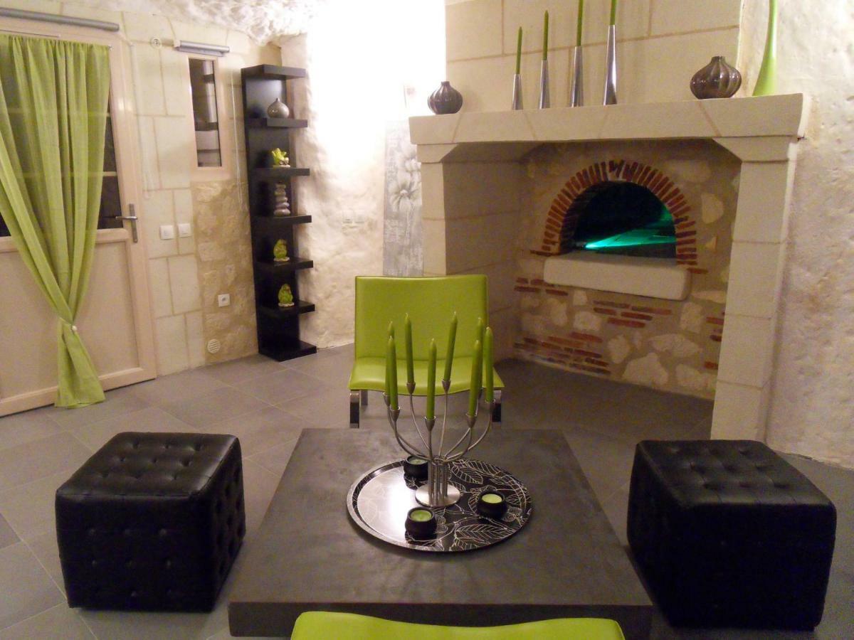 Troglodelice Bed & Breakfast Azay-le-Rideau Luaran gambar