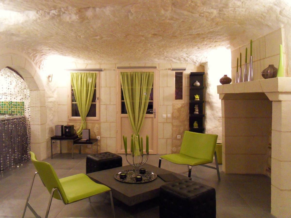 Troglodelice Bed & Breakfast Azay-le-Rideau Luaran gambar